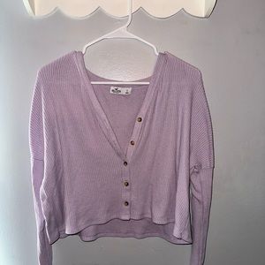 Hollister Purple Long Sleeve